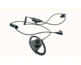 comprar Audífonos y micrófonos PMLN7159 Cable de doble bobina compacto y duradero para comunicación privada fabricación en línea