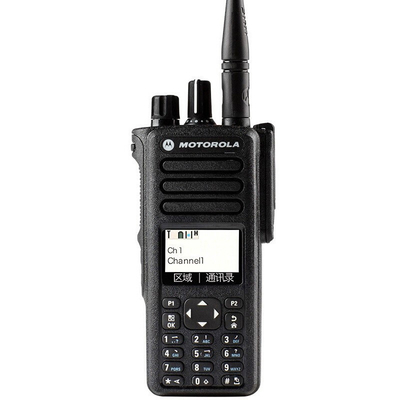 comprar DP4800 transmisor digital de largo alcance VHF UHF de seguridad radio móvil walkie talkie fabricación en línea
