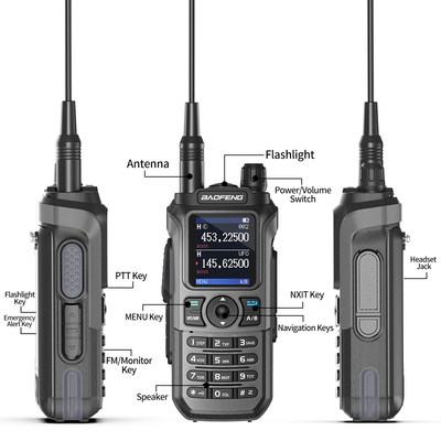 comprar 135*60*33mm Tamaño Excluye Antenna Baofeng Walkie Talkie Largo alcance con capacidad de batería de 2600mAh fabricación en línea