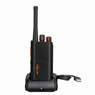 comprar Chierda CD21 Mini Walkie Talkie 5W UHF VHF Radio portátil de dos vías fabricación en línea