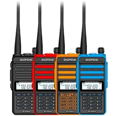 comprar X3-Plus X3 18W Walkie Talkie 20 KM Tri-band Radio with 9500mah Battery UHF VHF Two Way Radio for Vessel Boat Sea Navigation fabricación en línea