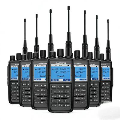 comprar Baofeng UV-22GD 5W VHF UHF 3 Band Walkie Talkie con función NOAA y transmisor de largo alcance fabricación en línea