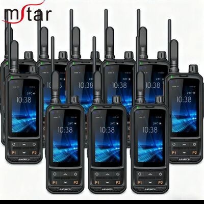 comprar Radio portátil 4G IPX-3 a prueba de agua de dos vías con batería de 3500mAh y Android Wifi Zello POC Push to Talk fabricación en línea