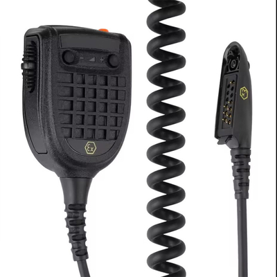 Audífonos y micrófonos GMMN1111 Vehículo con boquilla para GP329EX Walkie Talkie micrófono radio