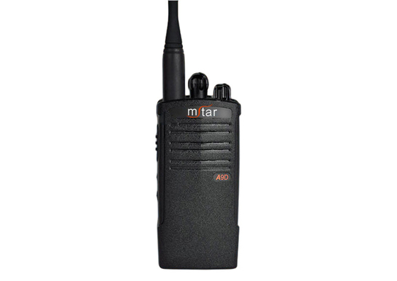 Radio digital de dos vías A9D IP54 a prueba de agua y polvo con conmutación digital analógica de largo alcance Walkie Talkie
