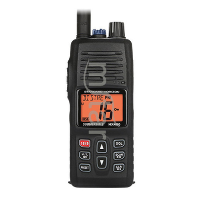 MSTAR Walkie Talkie HX400IS GPS Digital Radio móvil portátil 2300mah Bluetooth Adaptador de auriculares