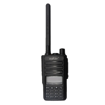Portátil 5km-10km 3.5mm Conversión Mini Walkie talkie con doble frecuencia
