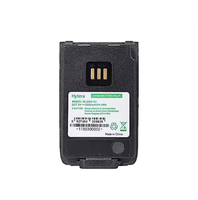 Batería BL2020-Ex Certificación de la batería de iones de litio a prueba de explosión para PD600 PD660 PD680 PD605 PD665 PD685