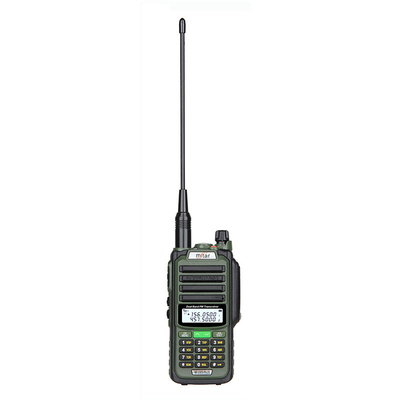 MSTAR CHIERDA Walkie Talkie UV de doble segmento IP68 a prueba de agua de dos vías Radio Walkie Talkie M-UV5 PLUS