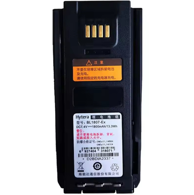 Batería BL1807-Ex 1800mah Batería de iones de litio a prueba de explosión para Hytera walkie talkie PD710Ex PD790Ex Radio bidireccional