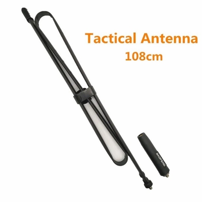 Accesorios de repetidor Antenna y alimentador SMA-Antenna plegable femenina VHF UHF 144/430MHz Walkie Talkie