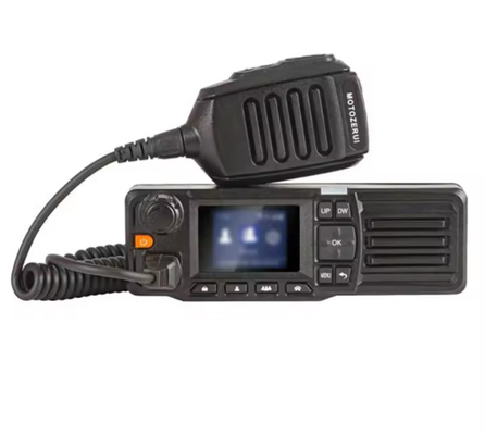 2024 Autobús Car Intercom Vehículo montado Radios de 2 vías 4G Red completa Terminal de automóviles soporta función GPS