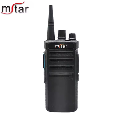 Nueva llegada de alta potencia VHF MINI Radio de dos vías MX298 Walkie Talkie portátil