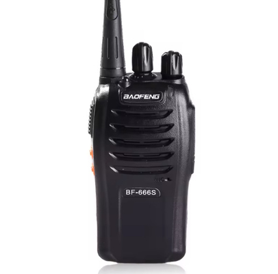 Baofeng BF-666S Uhf Radio Walkie Talkie 16CH Análogo de dos vías Radio portátil Fm Intercom Sistema 400-470MHz