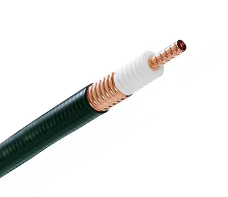 RF 1/2" Cable coaxial cobre desnudo 50-12 1 2 chaqueta de PE espumada con alimentador