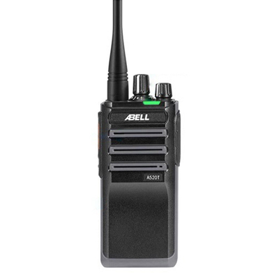 Radio digital de dos vías ABELL A520T Super Long Standby Baja demora Cifrado de voz Simulación digital Walkie Tal