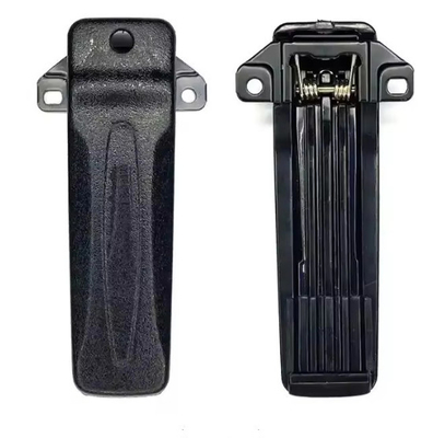 Accesorios para radio de dos vías KBH-10 Bidirezionale Clip Cintura KBH-10 Por Nero IPX7 Palmare Radio Walkie Talkie