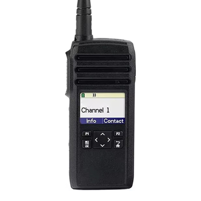Dtr700 UHF Radio de dos vías Comunicación de grupo Intercomunicador digital Walkie Talkie móvil