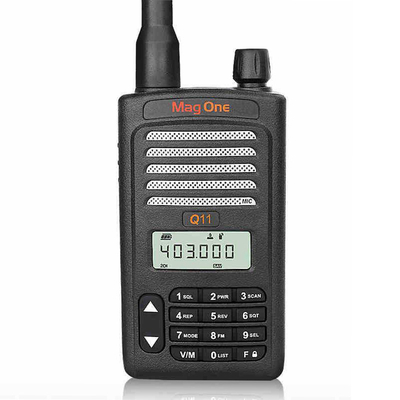 Q11 Walkie Talkie portátil con cifrado de llamadas CTCSS Reducción de ruido de radio FM Largo alcance