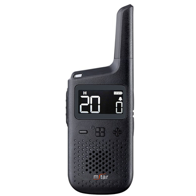 T37 Al aire libre baja potencia 0.5W / 1W libre brujería fácil de usar walkie-talkie