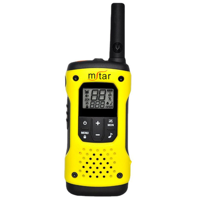 Motorola T92 Radio de dos vías de larga distancia de habla banda doble 233g ligero y duradero
