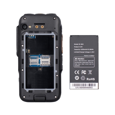 INRICO S100 POC Radio de larga distancia de dos vías de fácil operación POC Radio de larga distancia de dos vías con conectividad NFC 4000 MAh Batería de 2,8' pantalla táctil