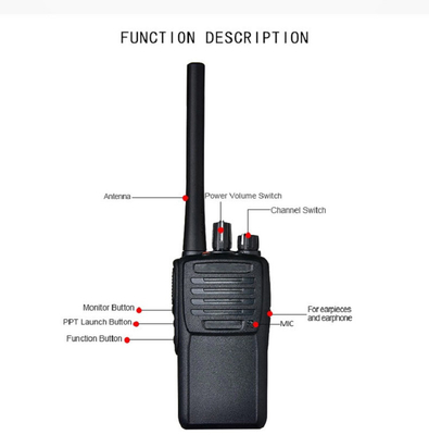 Motorola Digital VZ-D281 TWO WAY RADIO Walkie Talkie Largo alcance para aventuras al aire libre
