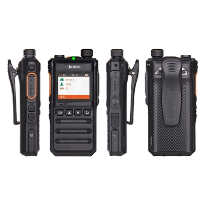 Inrico T640 POC Radio de larga distancia de dos vías 2.8' HD Display POC Radio de larga distancia de dos vías con clasificación IP54 y cámara frontal de 2MP de alta definición