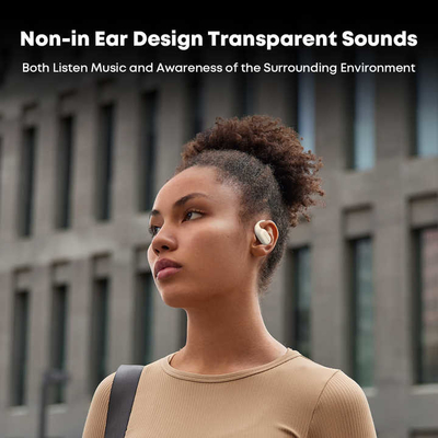 Mini TWS Accesorios para Radio de Dos Caminos Bluetooth v5.4 Auriculares de Conducción Ósea para una experiencia de audio mejorada
