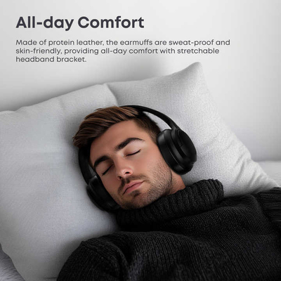Accesorios para auriculares Bluetooth Langsdom para radio bidireccional Accesorios para radio bidireccional con cancelación activa de ruido ANC y control de volumen