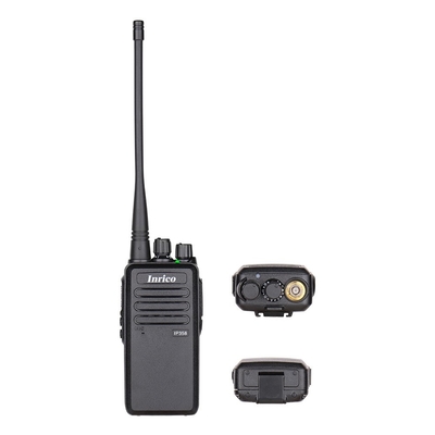 Radio de dos vías a prueba de agua 16 canales de capacidad a prueba de lluvia Walkie Talkie IP358 para comunicación de larga distancia