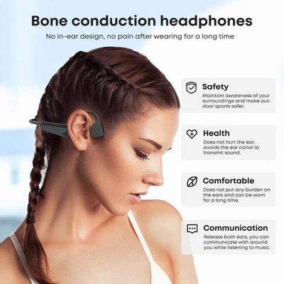 Langsdom Sports auriculares bluetooth Accesorios para radio de dos vías Mejorar su experiencia auditiva con auriculares Bluetooth Conducción ósea