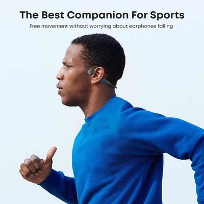Langsdom Sports auriculares bluetooth Accesorios para radio de dos vías auriculares de oído abierto Accesorios de factor de forma para radio de dos vías con IPX-4 estándar impermeable y pantalla digital