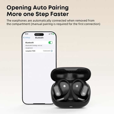 Auricular y micrófono con capacidad de batería de 500 mAh e indicador de batería LED