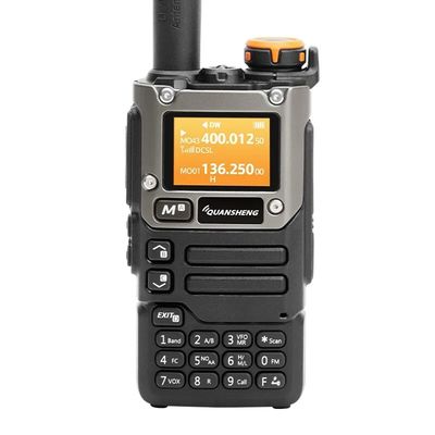 QUANSHENG UV-K6 Digital Walkie Talkie 10km Rango IPX5 a prueba de agua