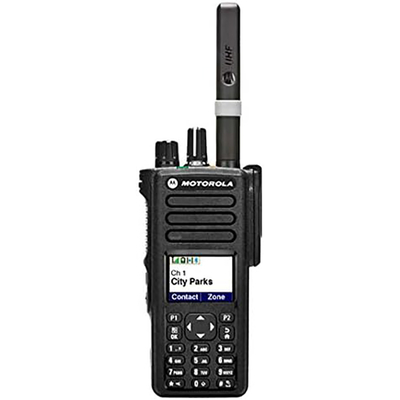 DGP5550e 10W Radio bidireccional IPX7 Walkie Talkie a prueba de agua para camioneros