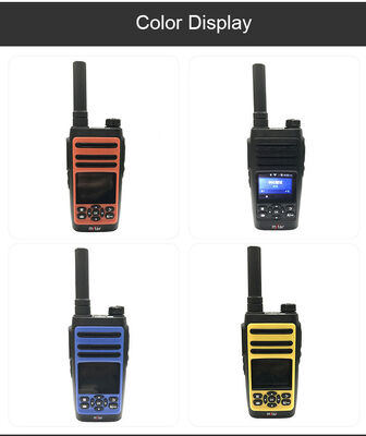 Equipo de seguridad portátil Mstar de dos vías Radio Walkie Talkie 4G LTE con tarjeta SIM HJ960L
