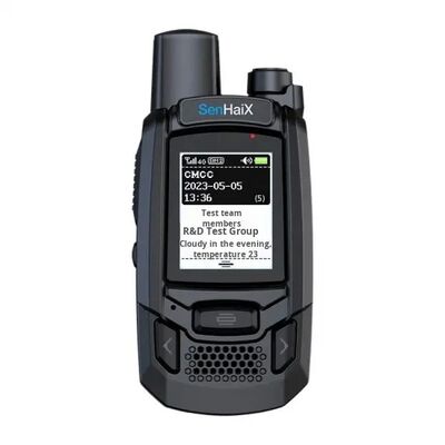 Walkie Talkie POC 4G SPTT-D1 con alcance de 5000 km para flotas al aire libre y comunicación en hoteles autónomos