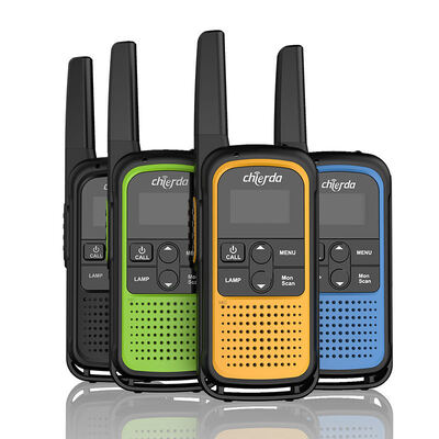 Chierda JV01 Walkie Talkie analógico IPX6 a prueba de agua UHF 5W Potencia de salida Hielo libre PMR 446 Radio bidireccional