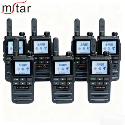 Radio bidireccional POC 4G Chierda CD-A7 PLUS con batería de 1500-2000mAh y alcance >50km para logística de flotas