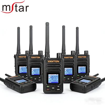 Profesional 5W UHF Digital Walkie Talkie con 1024 canales y pantalla LCD DM-830
