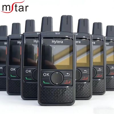 Radio bidireccional portátil HYTERA con largo alcance 4G GPS e intercomunicador digital Walkie Talkie