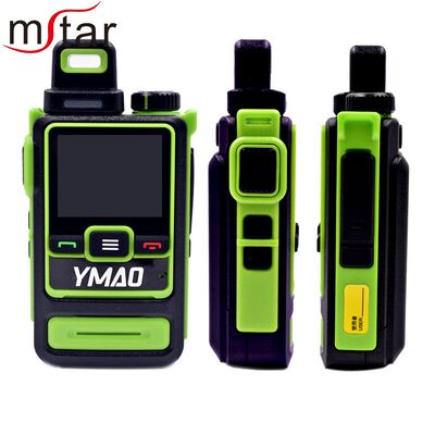 2026 Nueva llegada Color verde 5000km Largo alcance 4G LTE POC Walkie Talkie con tarjeta SIM GPS Radio bidireccional