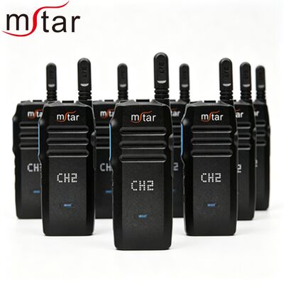 TLK 100 IPX4 Rated Wireless Digital LTE Walkie Talkie Two Way Radio con 18 horas de duración de la batería
