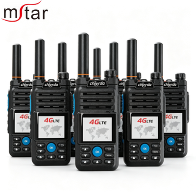 Chierda P6 Portable Long Range 4G POC Walkie Talkie Two Way Radio