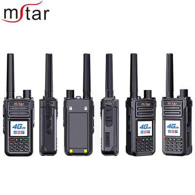 Walkie Talkie con posicionamiento GPS Global de modo dual de red pública 9118 4G con batería de 4000mAh potencia de salida nominal IP67 de 2W