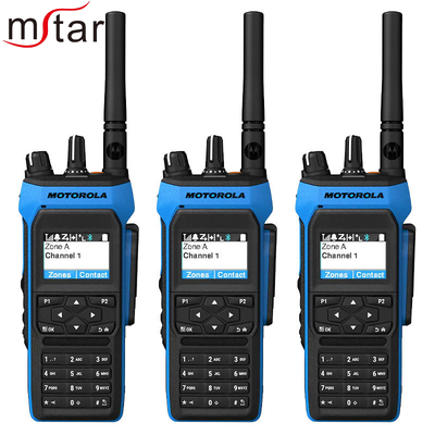 Walkie-talkie MOTOTRBO R7Ex Motorola IP68 impermeable radio UHF DMR con batería de 2000-2500mAh