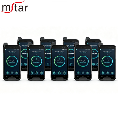 Caltta E720 PoC Smart Radio 4G LTE Android 11 Walkie Talkie con GPS de doble SIM para la seguridad de la construcción